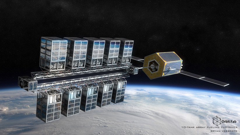 Llevarán a la órbita una 'gasolinera espacial' para satélites
