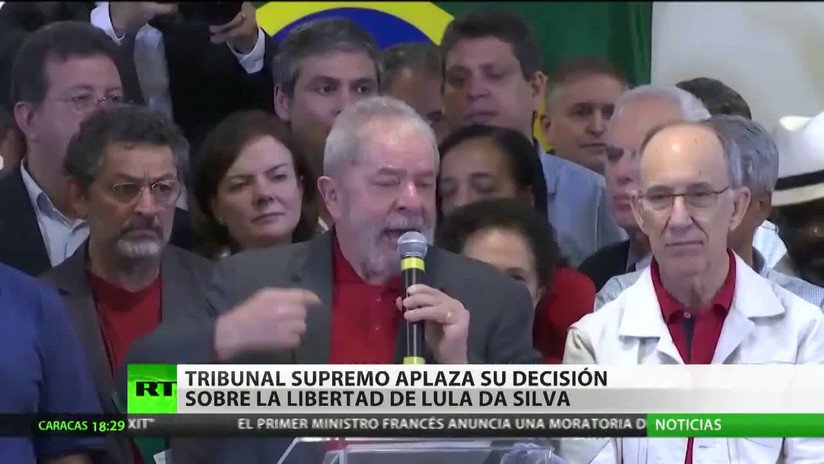 El Tribunal Supremo De Brasil Aplaza Su Decisión Sobre La Libertad De Lula Da Silva Rt