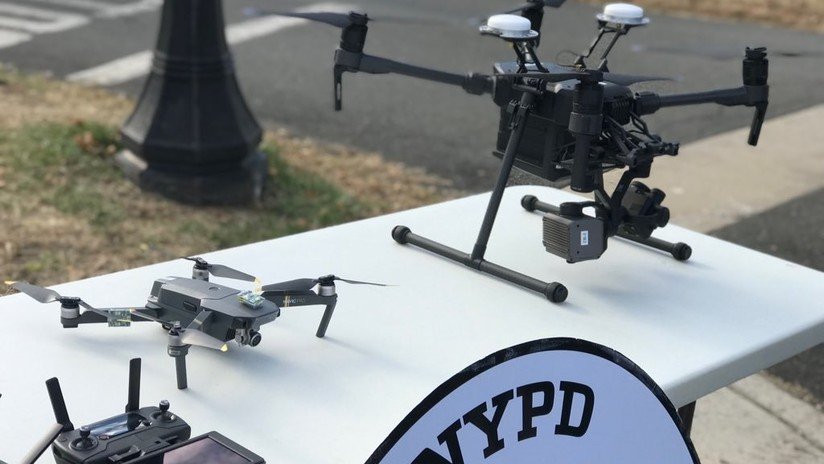 "Una mayor militarización": La Policía de Nueva York contará con 14 drones para sus operaciones