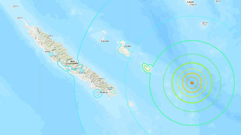 Alerta de tsunami tras un potente terremoto de 7,5 en las costas de Nueva Caledonia