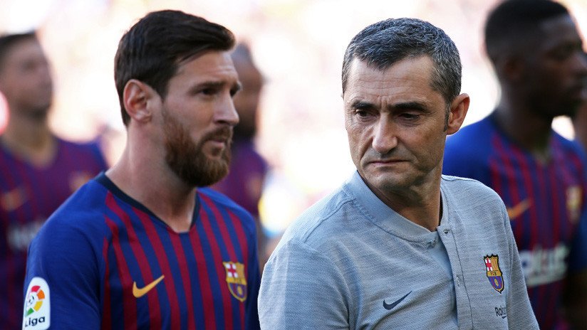 Ernesto Valverde condena el "absurdo" quinto puesto de Messi en el Balón de Oro