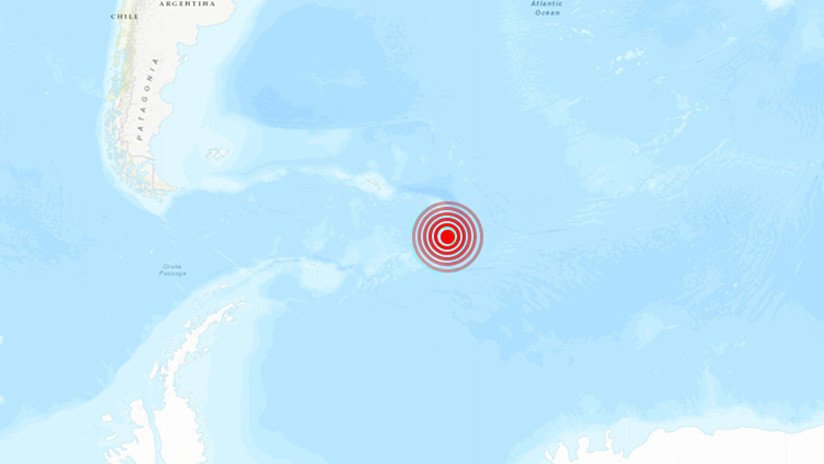 Se registra un terremoto de magnitud 7,1 cerca de la Antártida