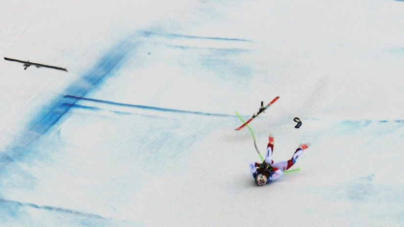 VIDEO: La brutal caída del esquiador suizo Marc Gisin en una prueba de la Copa del Mundo