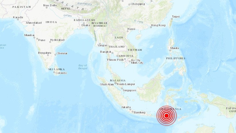 Un potente terremoto de magnitud 6,1 sacude Indonesia 