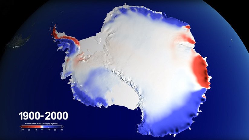 Más nieve, menos hielo: La NASA alerta de ritmo de deshielo de la Antártida por medio de un video
