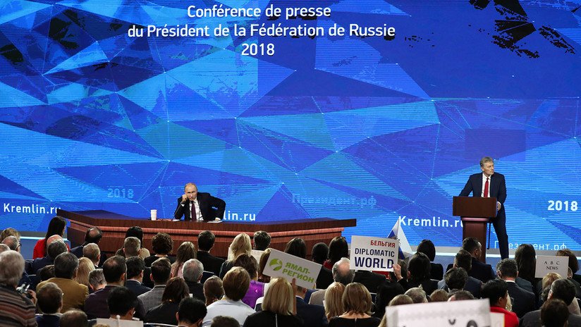 La gran rueda de prensa de Putin duró casi cuatro horas: resumen de las claves