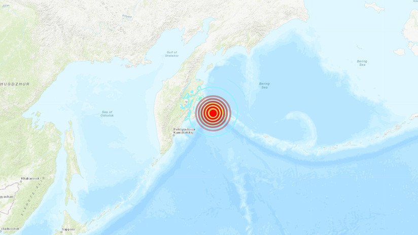 Terremoto de magnitud 6,4 golpea islas rusas en la región de Kamchatka