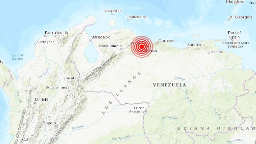 Un potente sismo sacude Caracas