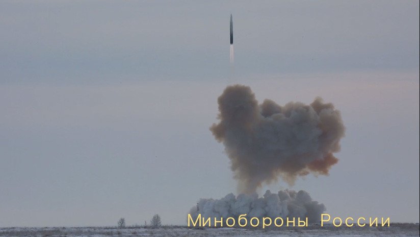 El misil hipersónico ruso Avangard alcanzó durante sus pruebas una velocidad 'inalcanzable'