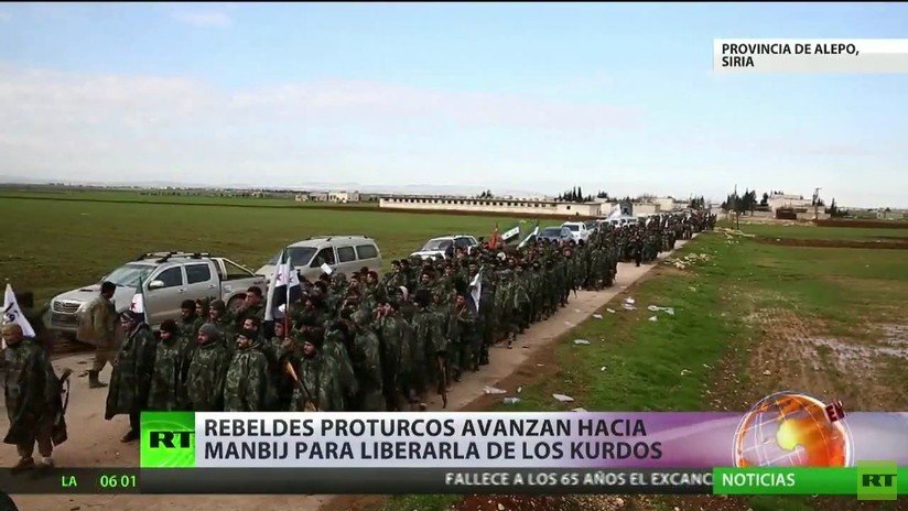 Siria: La ciudad de Manbij está en el foco de atención 