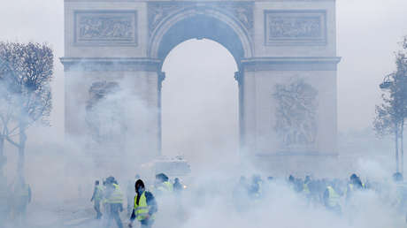 Periodista de RT herido en las protestas de París: "En ese momento disparaban por todas partes"