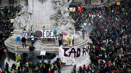 Protesta de los 'chalecos amarillos'
