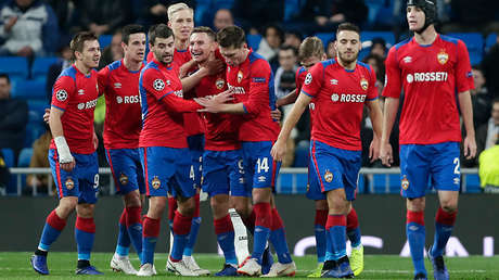 El CSKA asalta el Bernabéu y golea 3-0 al Real Madrid en Liga de Campeones