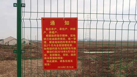 VIDEO: Imágenes aéreas del enorme sitio de construcción de la futura planta de Tesla en China