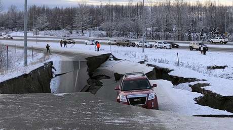 Un sismo cada pocos minutos: 5.000 réplicas sacuden Alaska tras el potente terremoto de magnitud 7,0