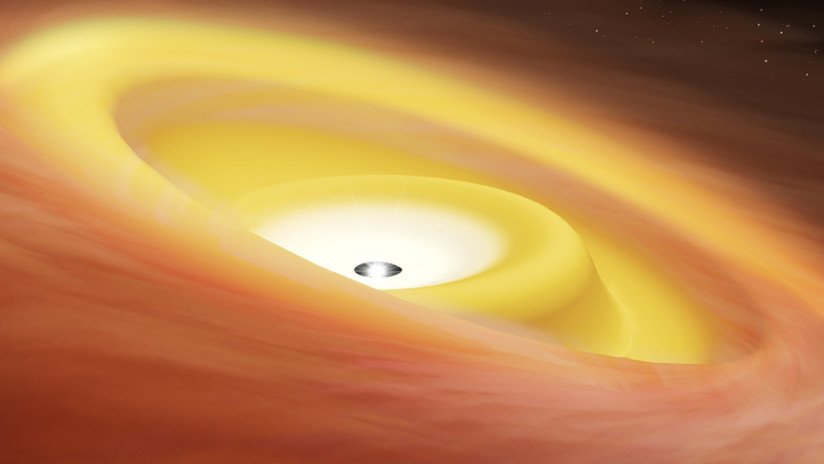 Hallan protoestrella con un disco deformado que explicaría una peculiaridad del sistema solar
