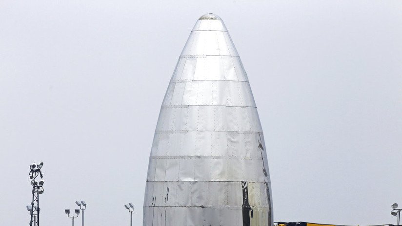 Publican nuevas fotos de la 'nave estelar' de SpaceX que viajará a Marte