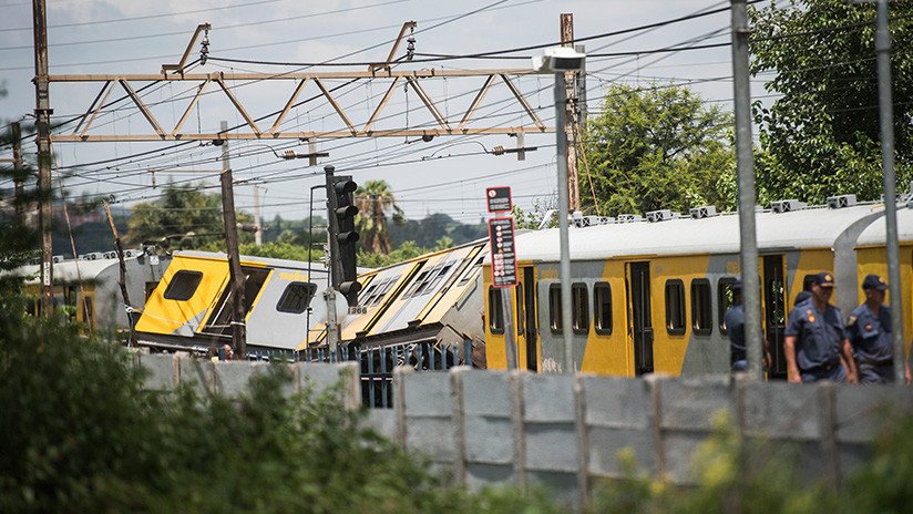 Un choque de trenes en Sudáfrica deja al menos tres muertos y más de 600 heridos