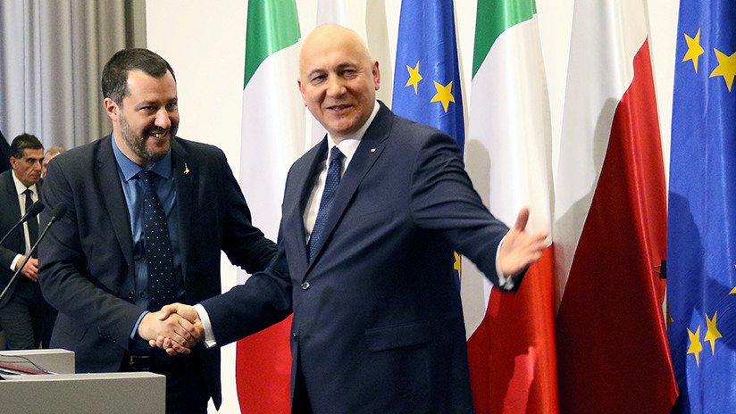 Salvini: Italia y Polonia protagonizarán una "nueva primavera europea"