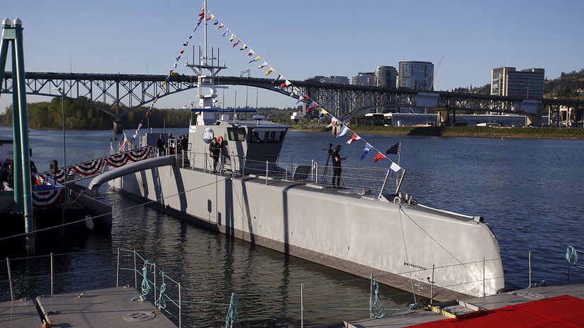 La Marina de EE.UU. corre un velo de secretismo sobre el buque de guerra Sea Hunter
