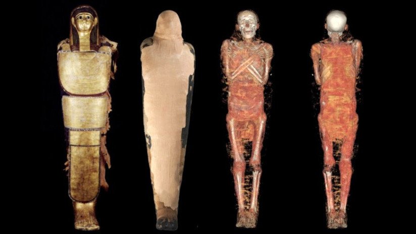 Arqueólogos españoles revelan todos los secretos de la momia Nespamedu