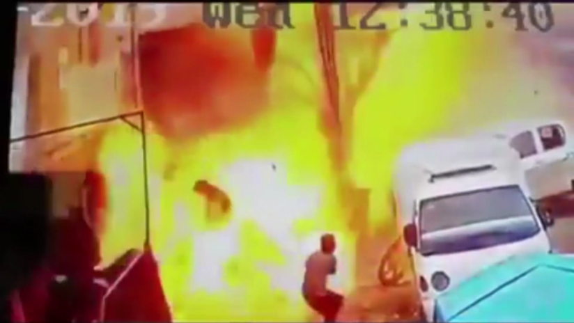 VIDEO: El momento exacto de la explosión en Manbij que mató a varios soldados de EE.UU.