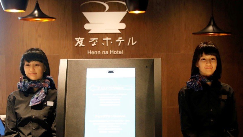 El innovador hotel japonés de los empleados robots 'despide' a sus androides y contrata personas