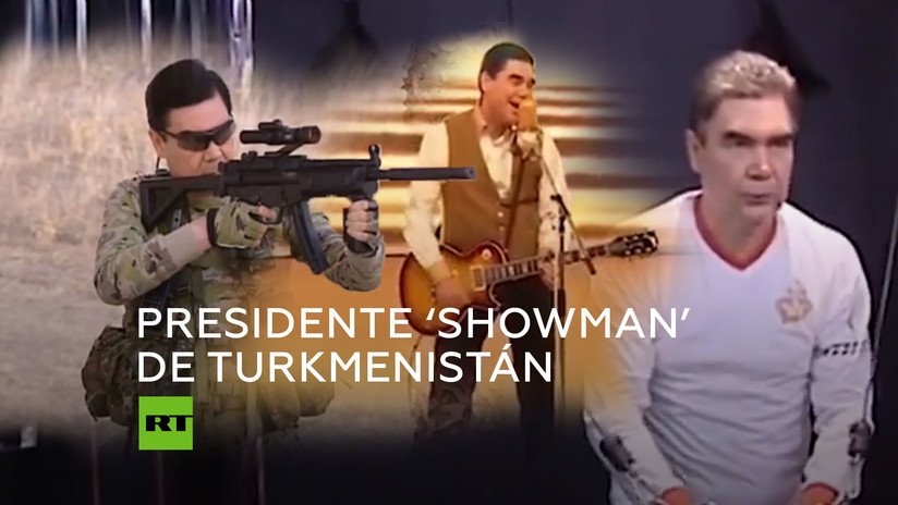 El Presidente más ‘showman’ gobierna Turkmenistán