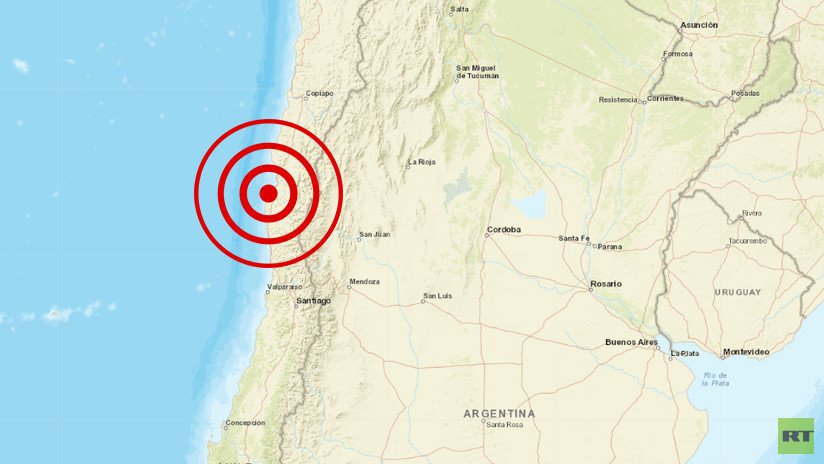 FOTOS, VIDEOS: Un sismo de magnitud 6,7 se registra en Chile