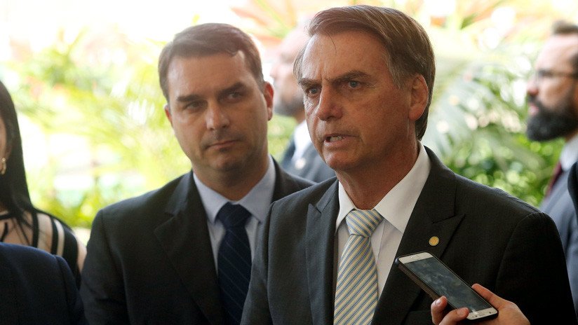 Bolsonaro sobre los movimientos "sospechosos" de su hijo: "si cometió un error, tendrá que pagar"