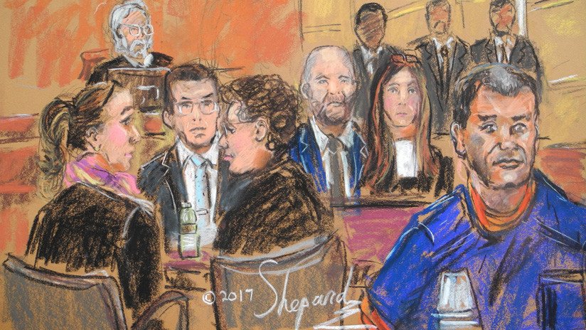 Airean los amoríos de 'El Chapo' Guzmán durante su juicio en Nueva York