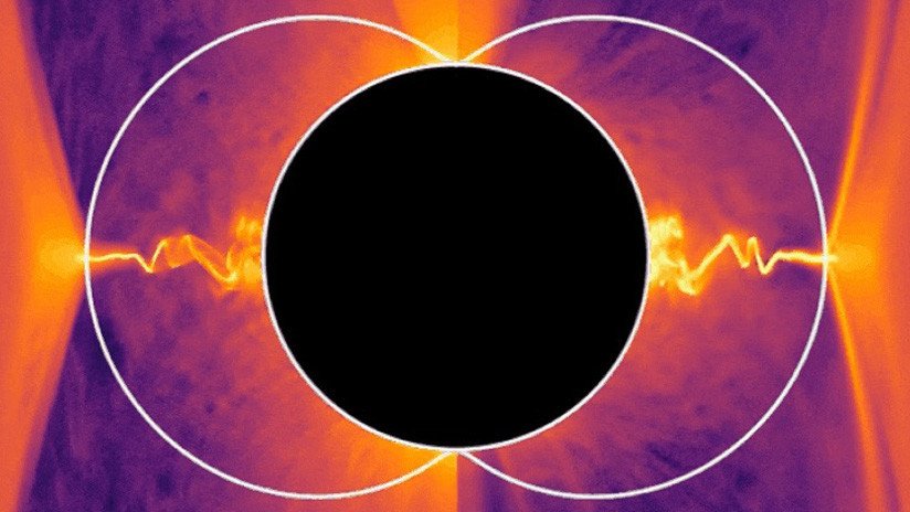 VIDEO: Descubren que los chorros de plasma de los agujeros negros podrían generarse gracias a una enigmática energía negativa