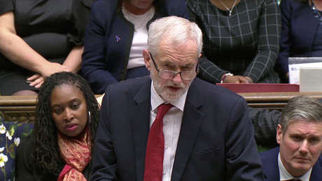 Corbyn presenta una moción de censura contra Theresa May tras el fracaso del acuerdo del Brexit