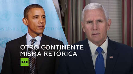Comparación de declaraciones de EE.UU. sobre Venezuela y Libia
