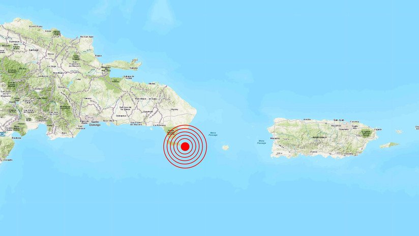 Un terremoto de magnitud 5,3 se registra en la República Dominicana