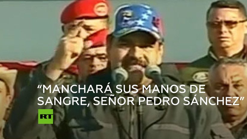 Maduro compara a Pedro Sánchez con Aznar y su papel en la invasión de Irak