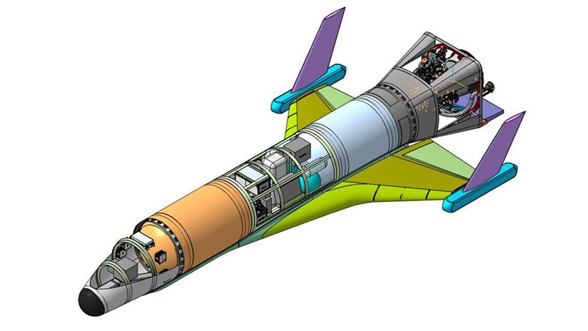 IMAGEN: Rusia inicia el desarrollo de su primer avión espacial no tripulado