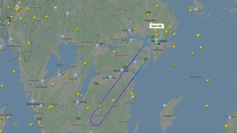 Amenaza de bomba obliga a un avión de pasajeros noruego a dar media vuelta en pleno vuelo