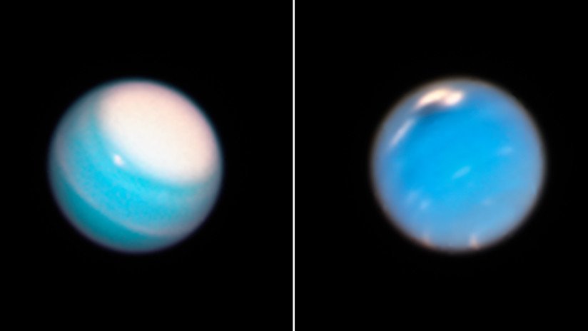El Hubble detecta otra 'misteriosa mancha oscura' en la atmósfera de Neptuno