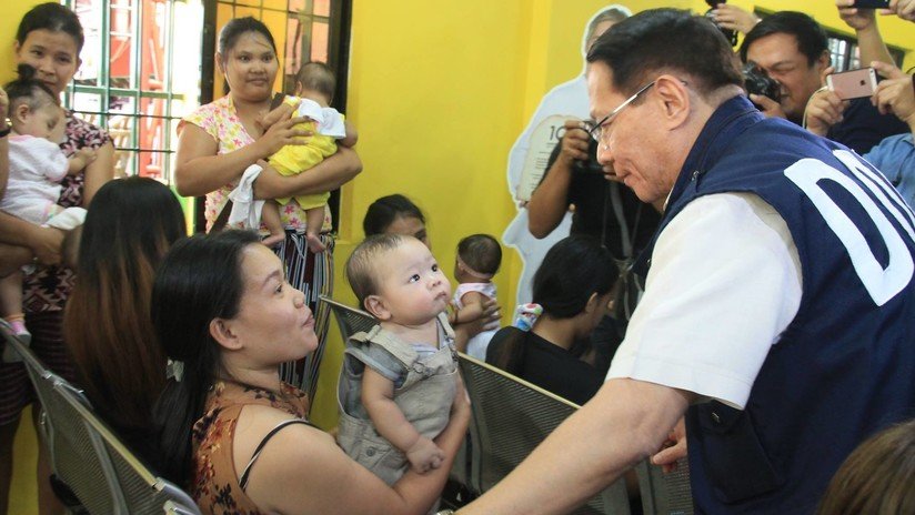 Un brote de sarampión causa decenas de muertes en Filipinas