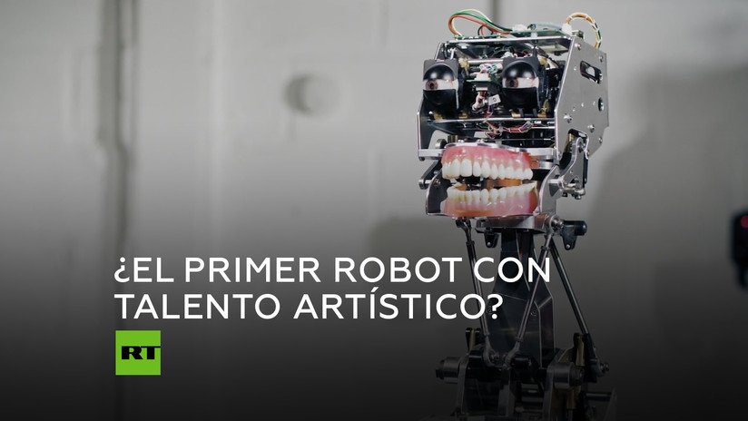 Nace el primer robot artista capaz de dibujar y conversar