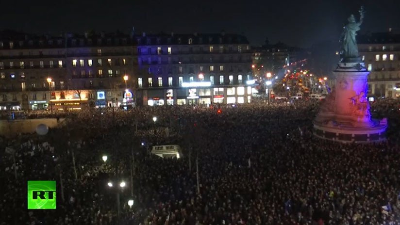 VIDEO: Protesta masiva contra el antisemitismo en París