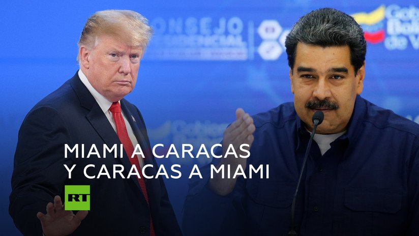 Maduro responde a Trump después de que el presidente estadounidense le llamara "títere cubano"