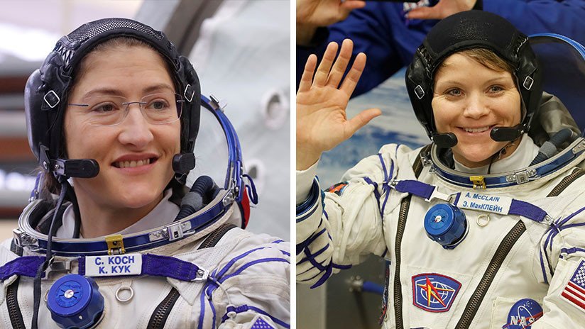 Dos mujeres realizarán una caminata espacial juntas por primera vez en la historia