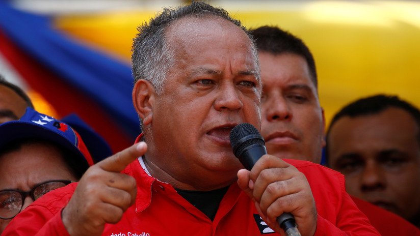 Diosdado Cabello a EE.UU.: "A Venezuela podrán entrar pero no van a salir"