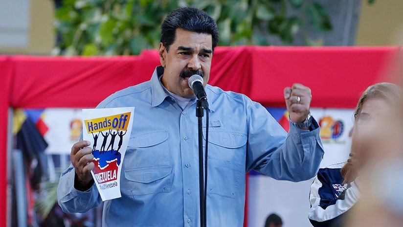 Nicolás Maduro desde Caracas: "Estamos defendiendo las fronteras de la patria y el derecho a ser libres"
