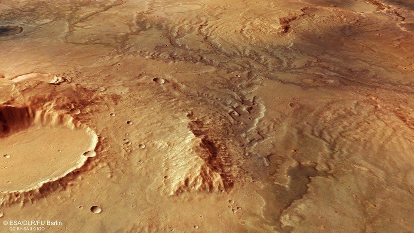 FOTOS: Encuentran evidencias de que vastos ríos fluían en forma de árbol a través de Marte