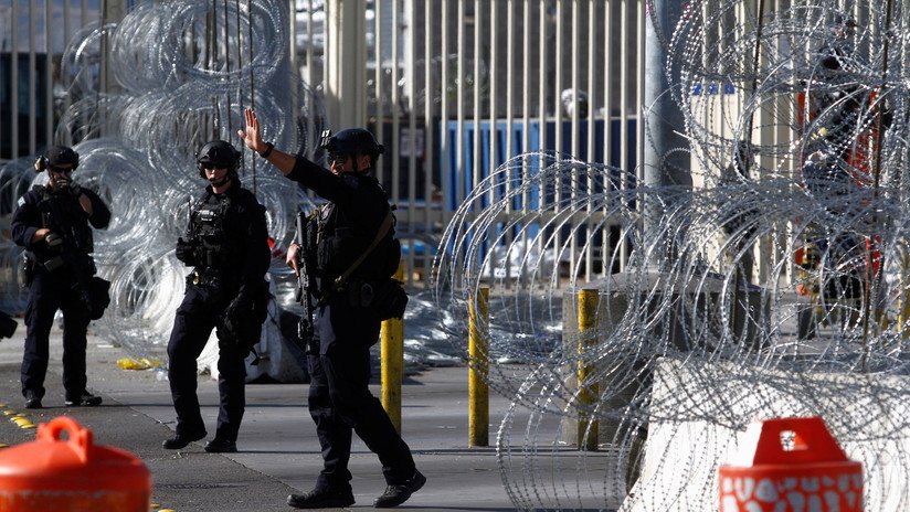 El Pentágono niega que exista una "amenaza militar" en la frontera con México