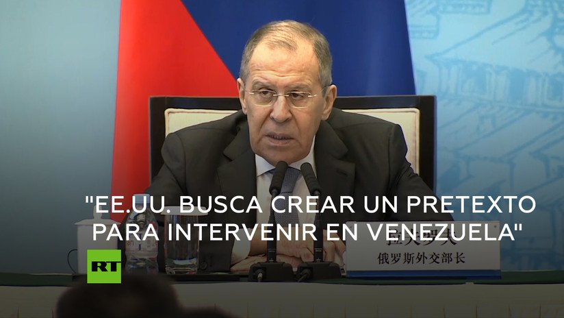 Canciller ruso: EE.UU. intenta crear un pretexto para una intervención en Venezuela