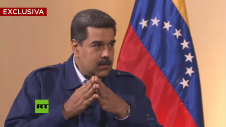 Maduro en exclusiva a RT: "No voy a pasar a la historia como un hombre que le dio la espalda a su pueblo"